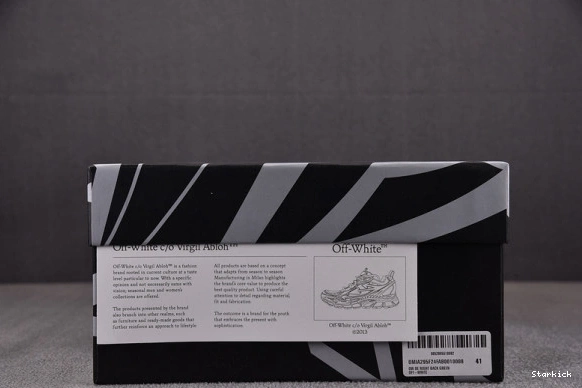 Be OFF-WHITE Right Back 1111